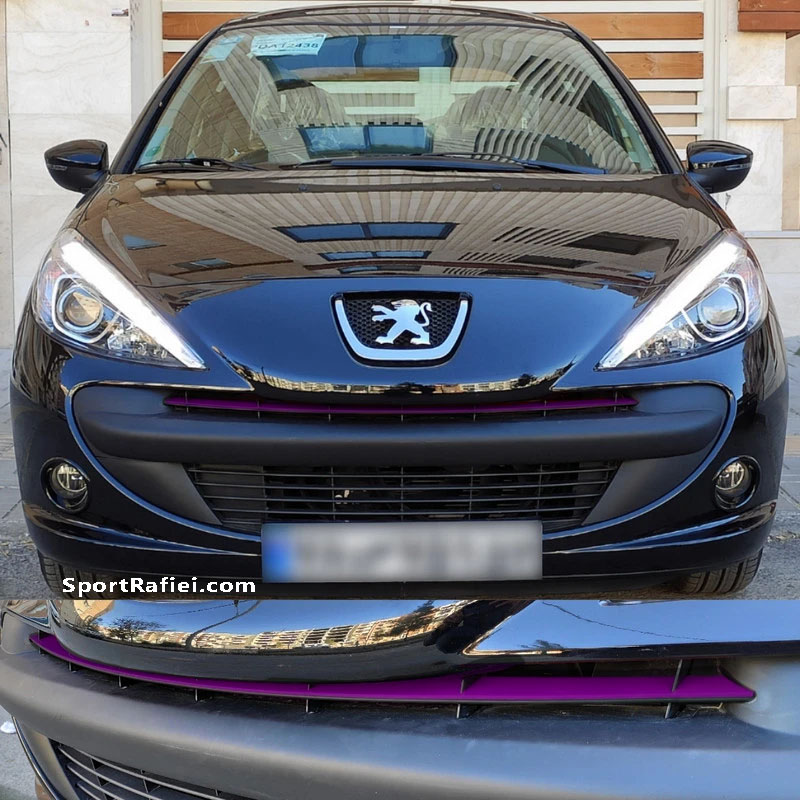 ردلاین چسبی سپر مناسب پژو 207 رنگ بنفش