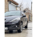 ردلاین چسبی سپر مناسب پژو 207 رنگ بنفش