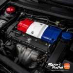درپوش موتور TU5 طرح RC پرچم فرانسه - تصویر 2