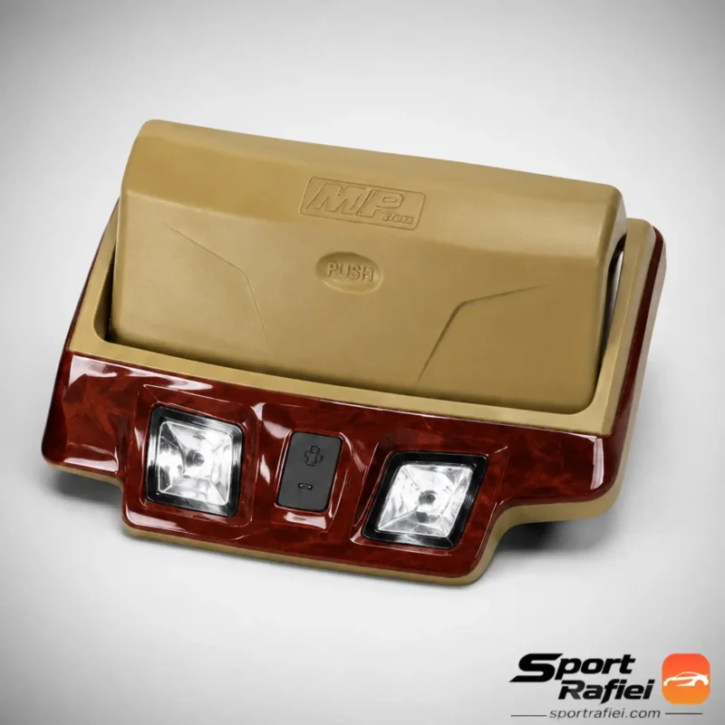 چراغ سقف MP Sport پژو با جای عینک براق